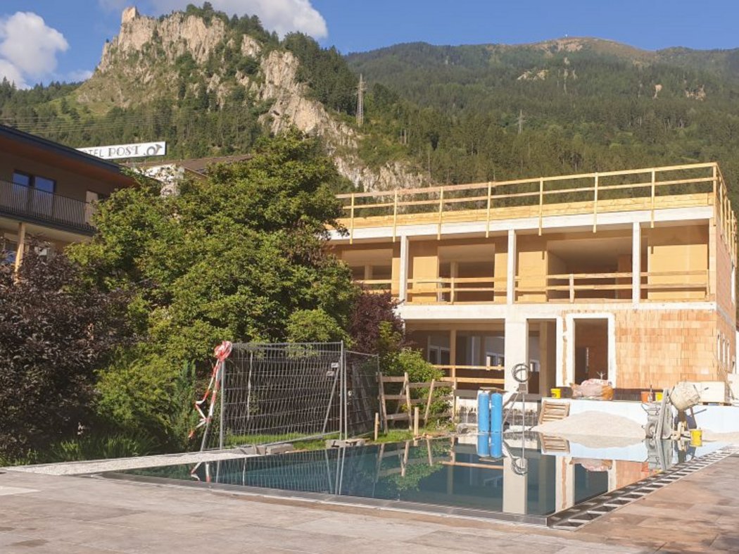 Auch der Zubau geht voran! Auch der Zubau geht voran!