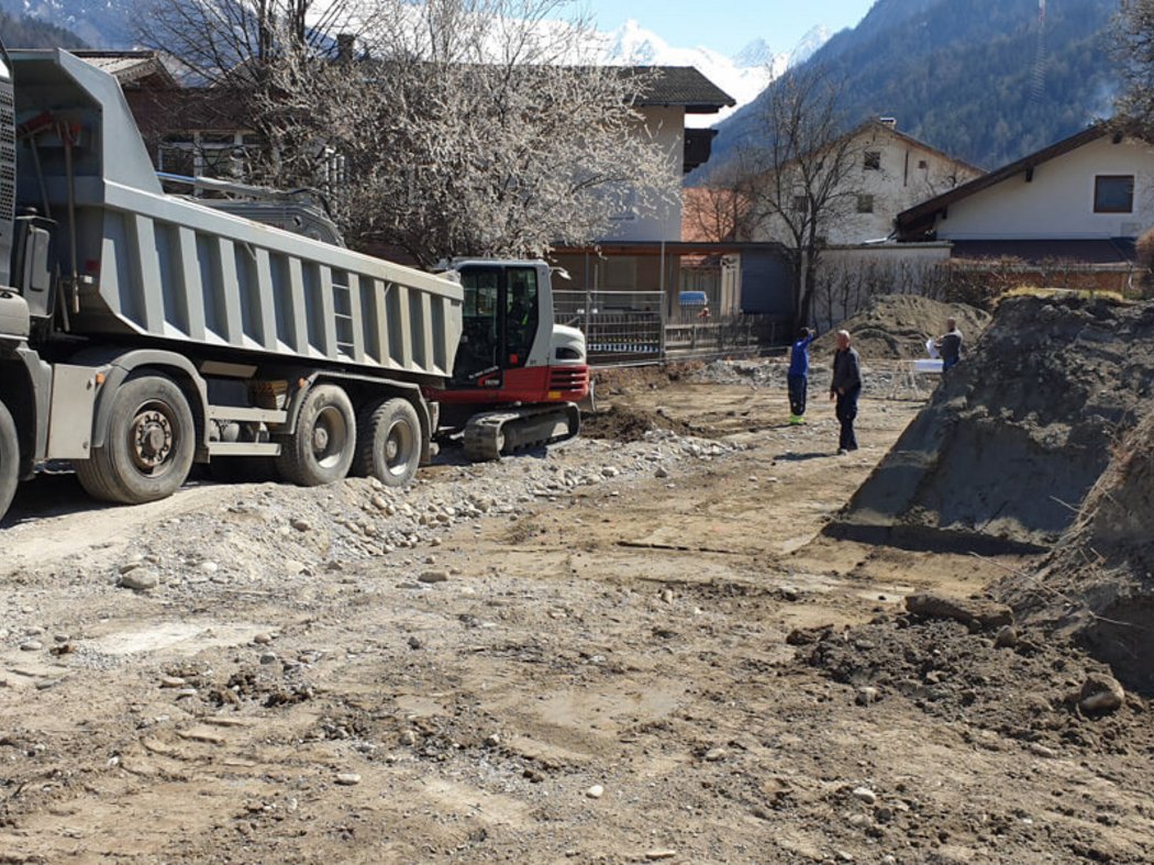 Der Bagger ist hier! Der Bagger ist hier!