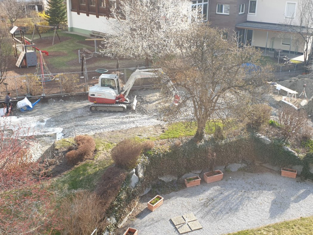 Der Bagger ist hier! Der Bagger ist hier!