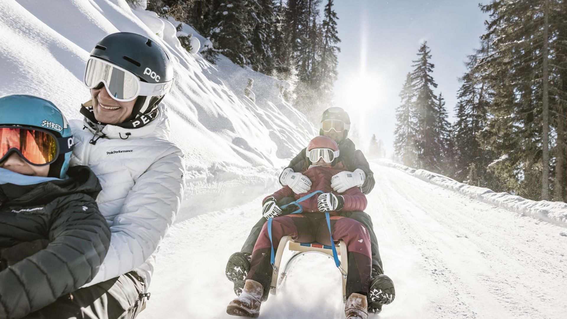 Die längste Rodelbahn Tirols