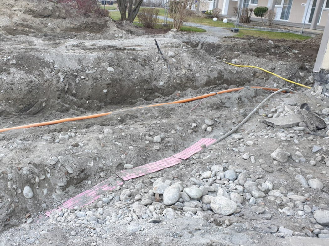 Der Bagger ist hier! Der Bagger ist hier!